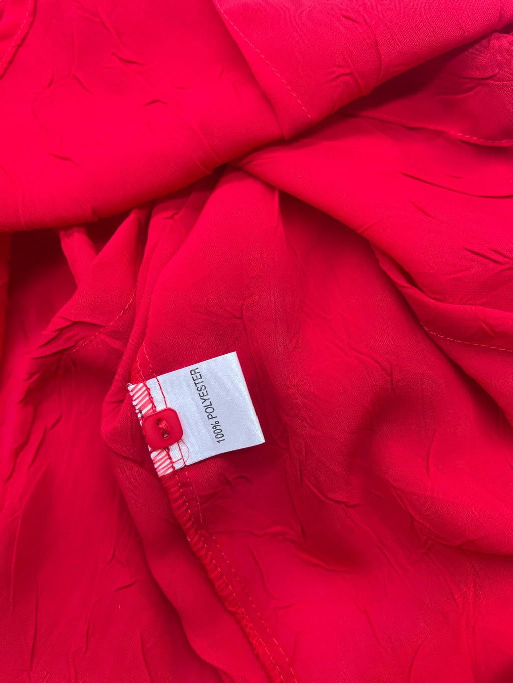 Camicia estiva vintage anni '90 con effetto crinolina