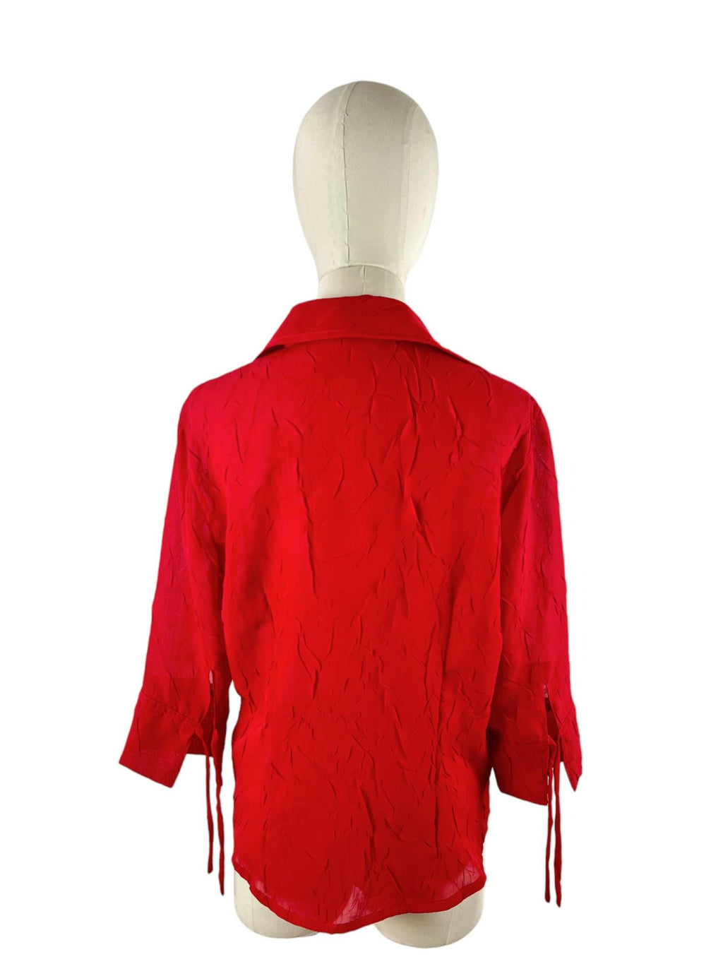 Camicia estiva vintage anni '90 con effetto crinolina