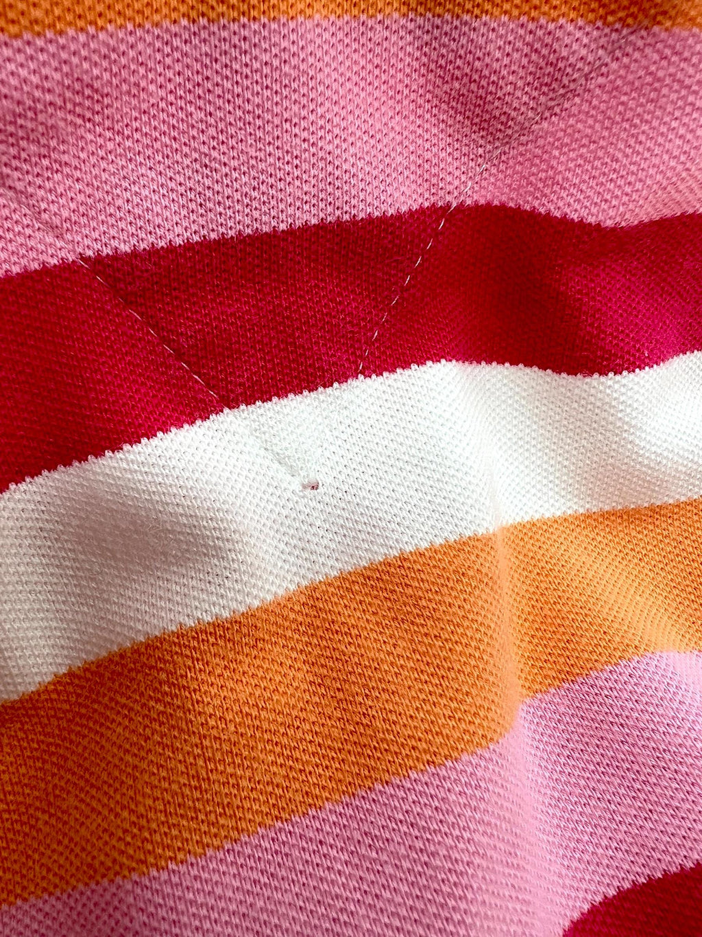 Polo rosa Tommy Hilfiger a righe