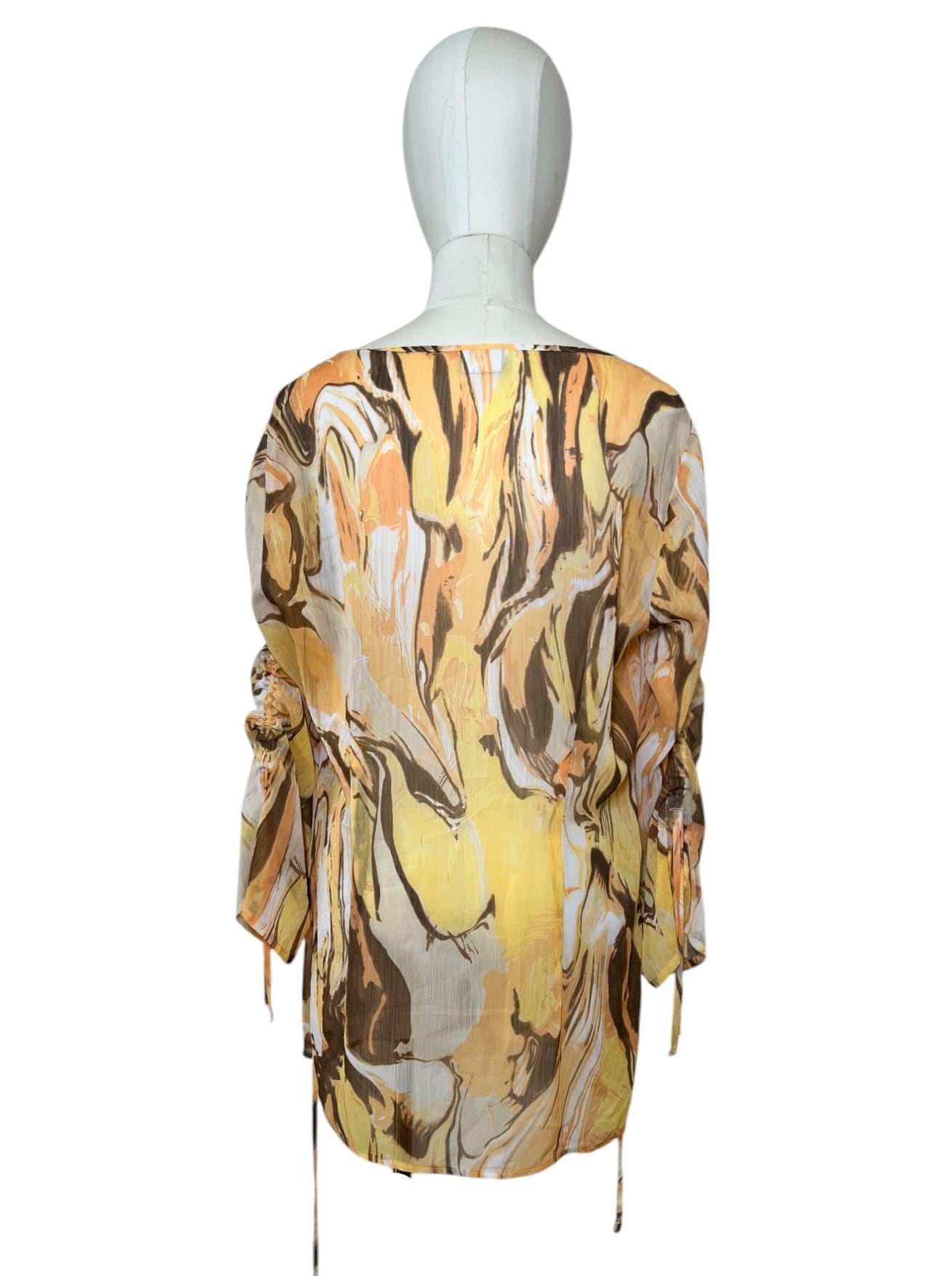 Camicia vintage estiva fantasia