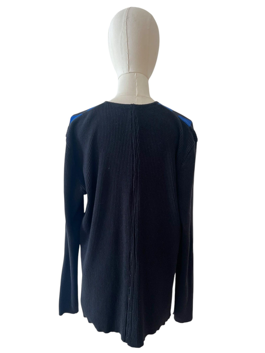 Cardigan vintage con classico motivo a rombi