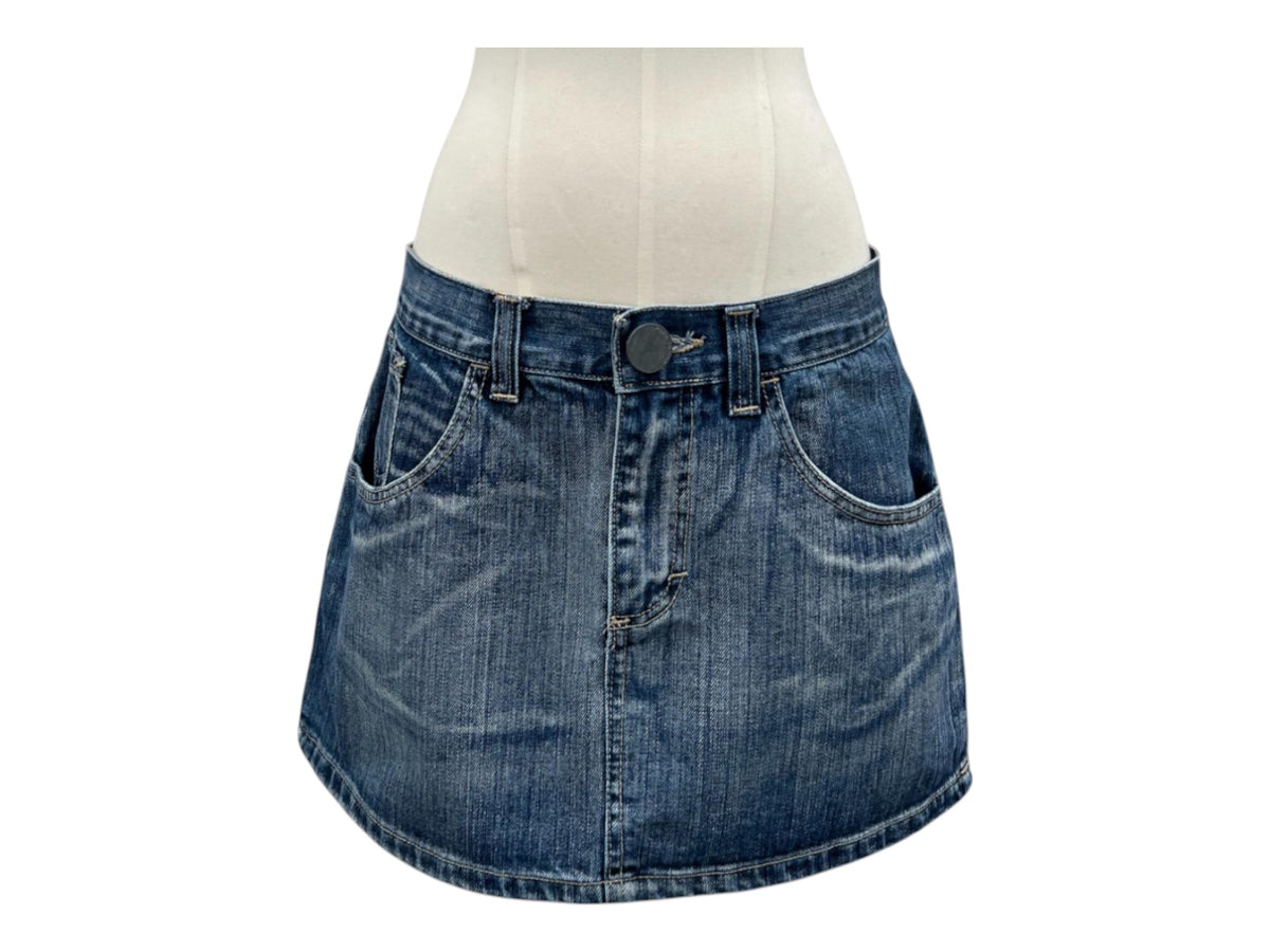 Minigonna in jeans anni 2000 - y2k