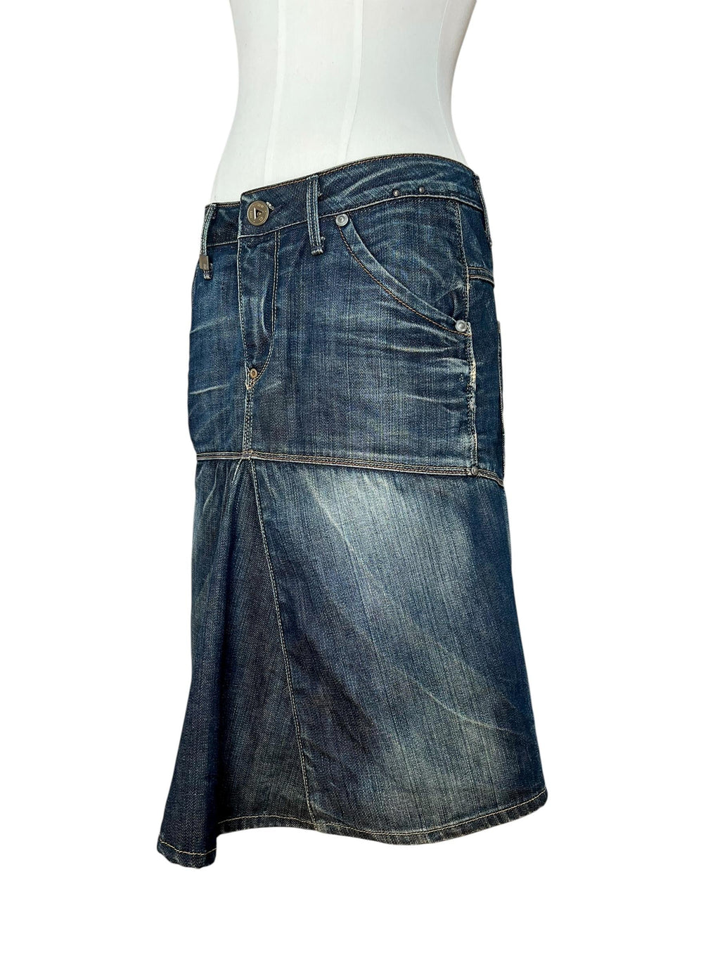Gonna G-Star Vintage in Denim Blu