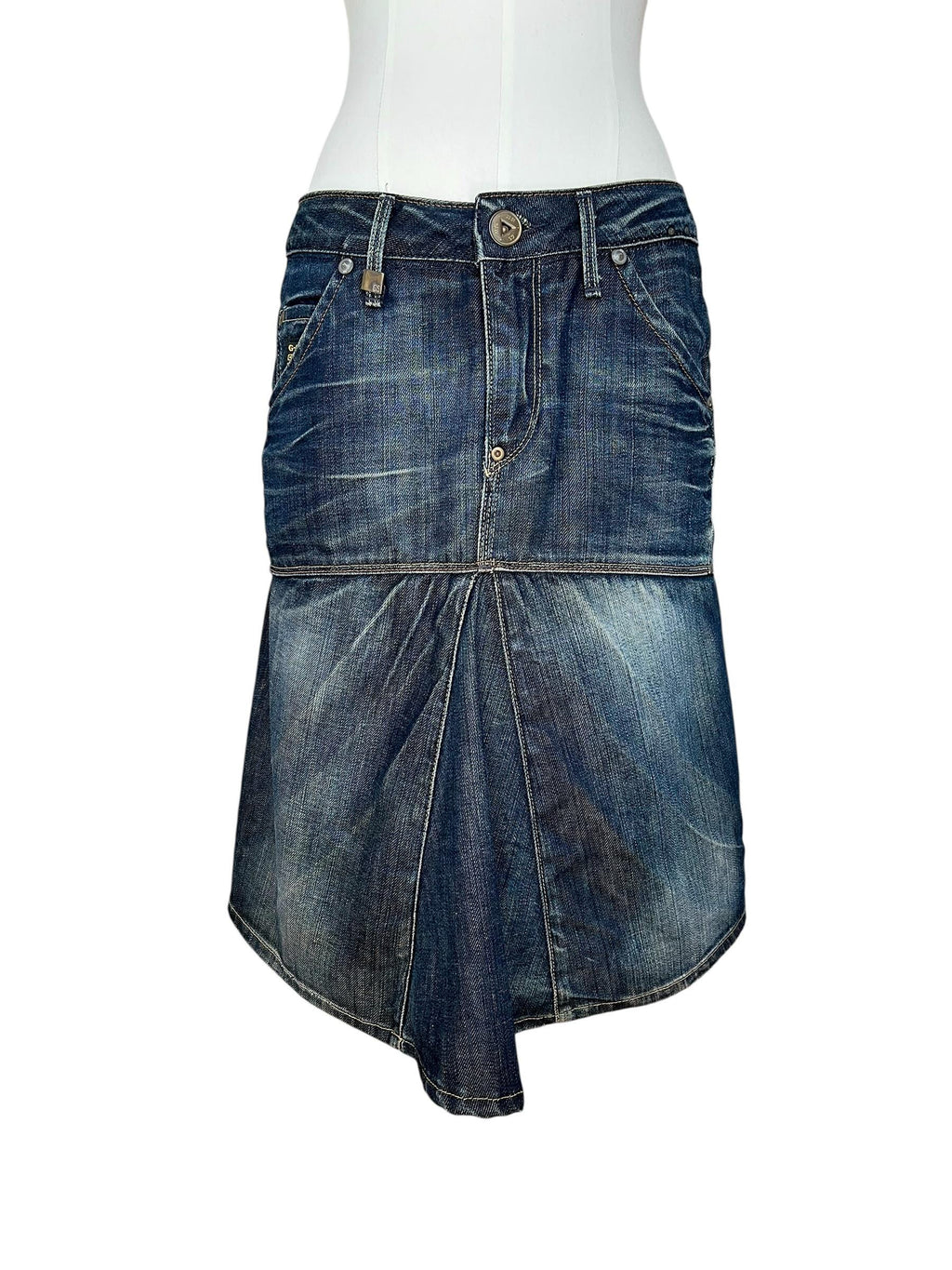 Gonna G-Star Vintage in Denim Blu