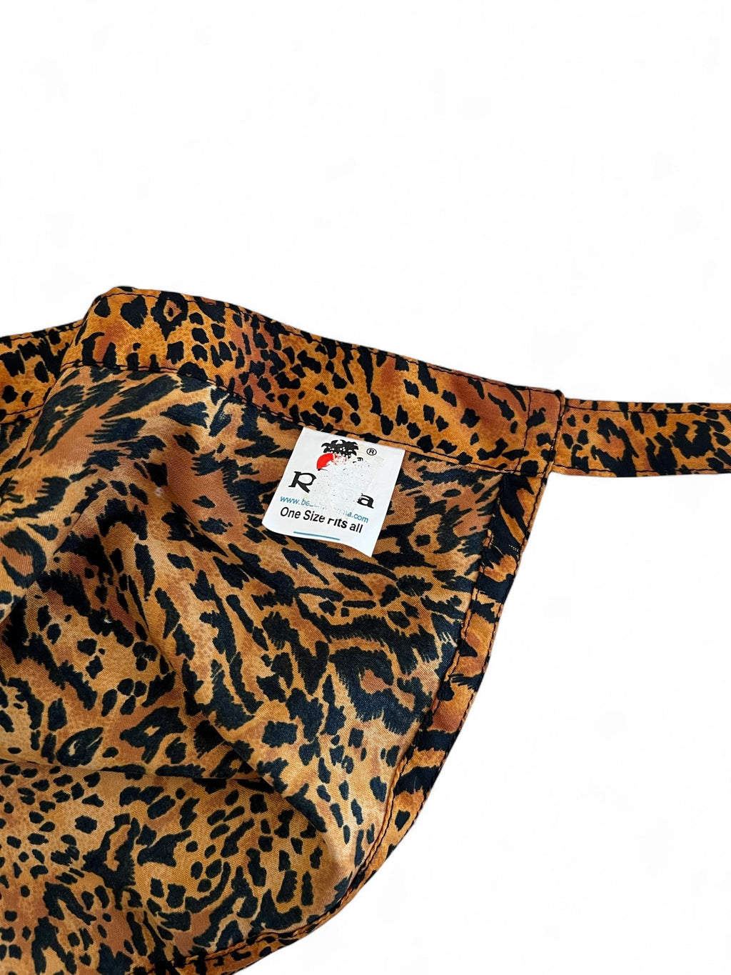 Gonna pareo vintage con stampa animali