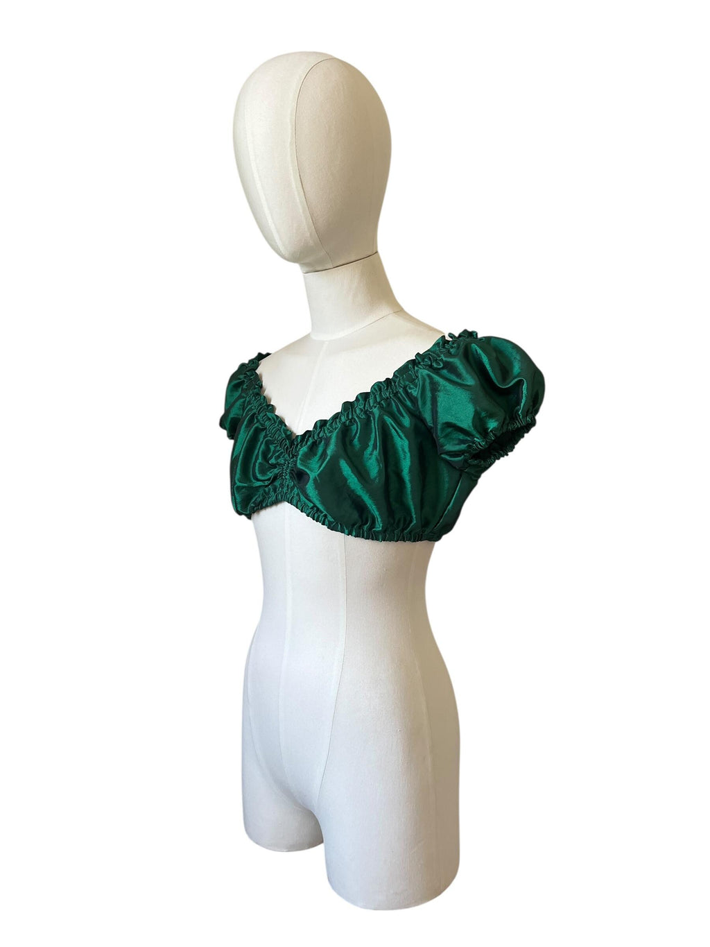 Top bolero vintage arricciato