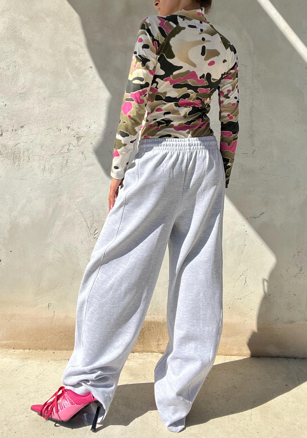 Top vintage mimetico con accenti rosa di G-star