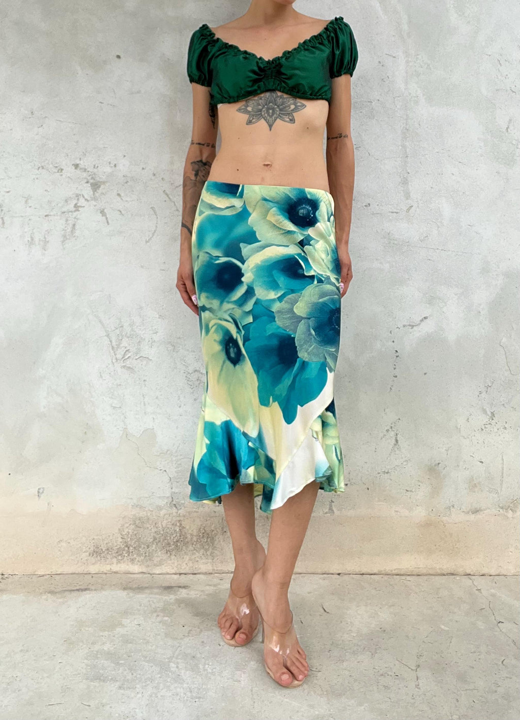 Top bolero vintage arricciato