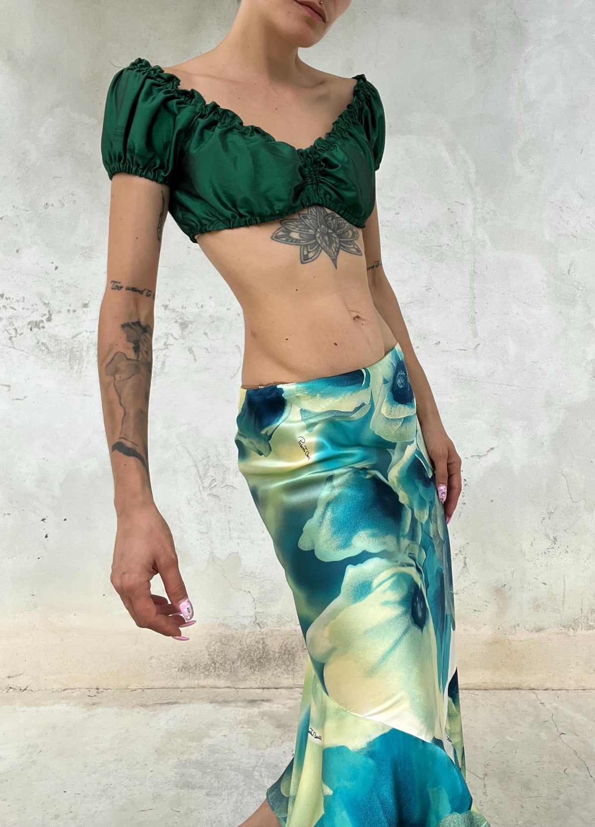 Top bolero vintage arricciato