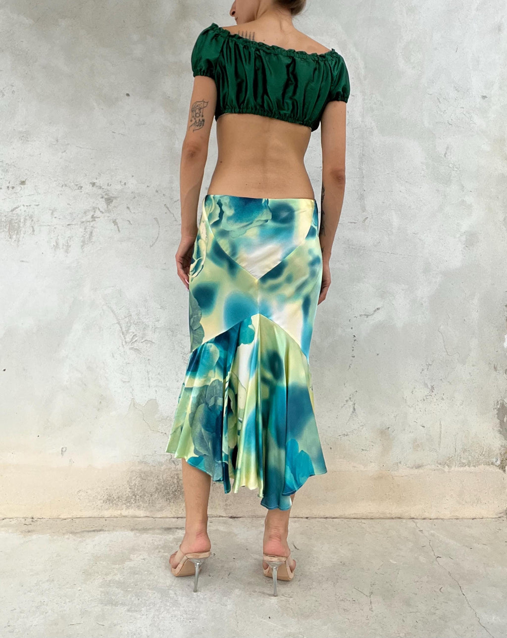 Top bolero vintage arricciato