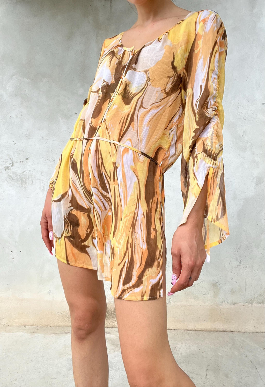 Camicia vintage estiva fantasia