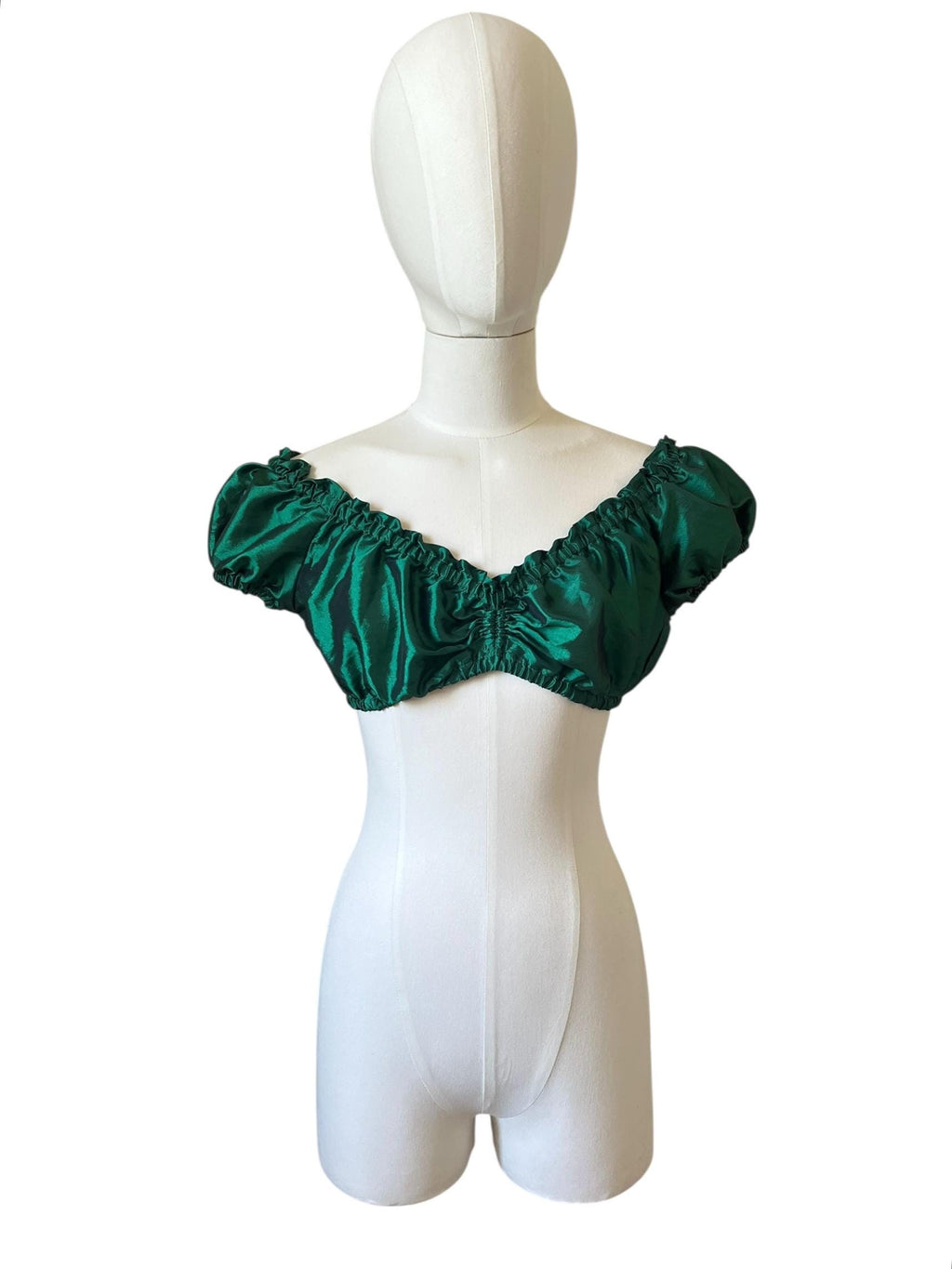 Top bolero vintage arricciato