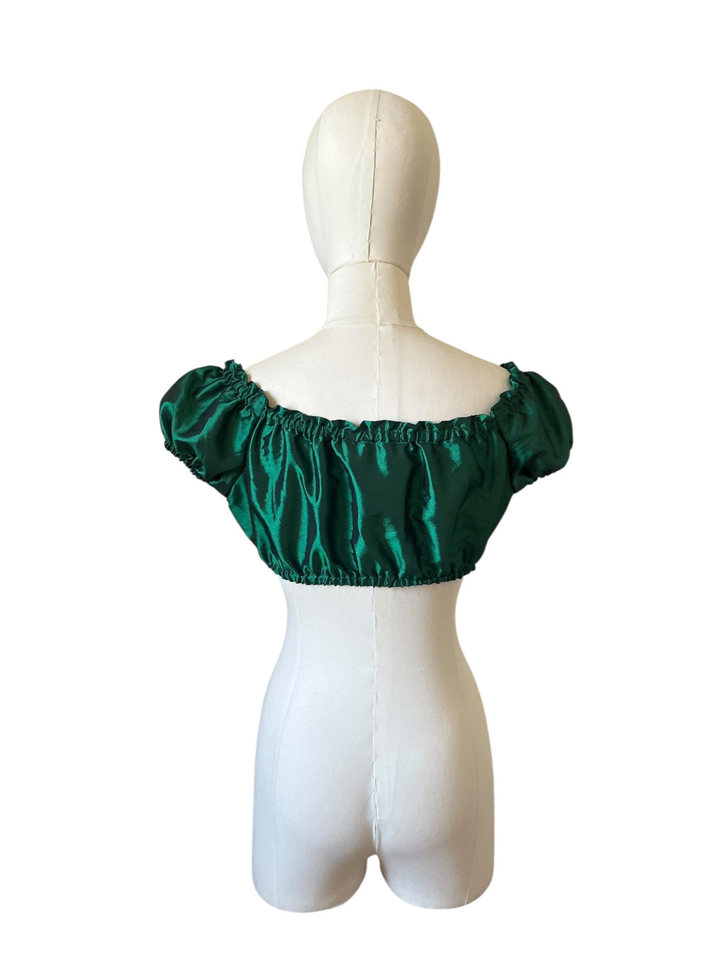 Top bolero vintage arricciato