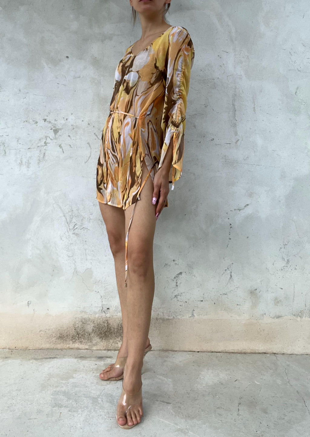Camicia vintage estiva fantasia