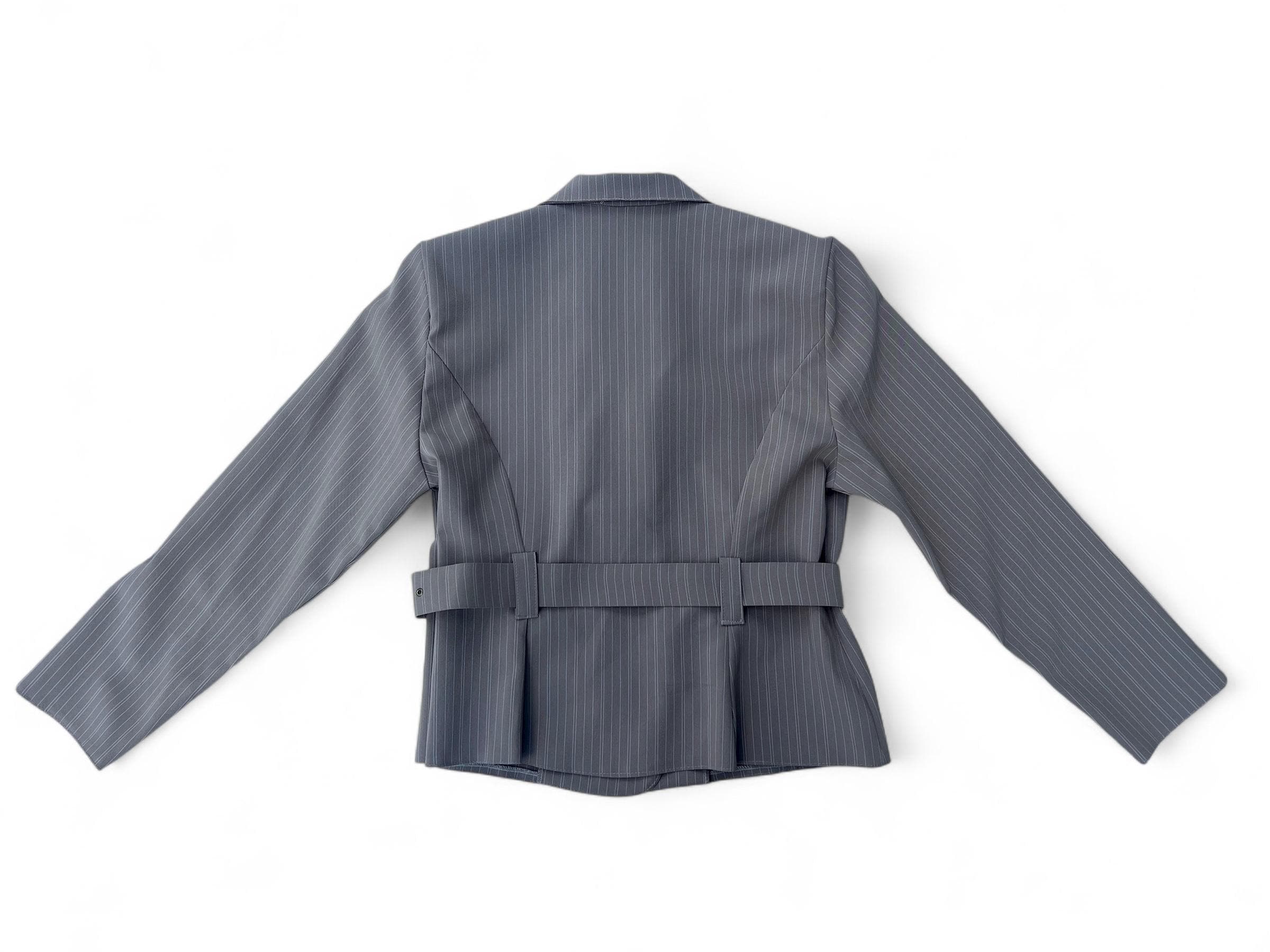 Giacca classica Vintage gessata
