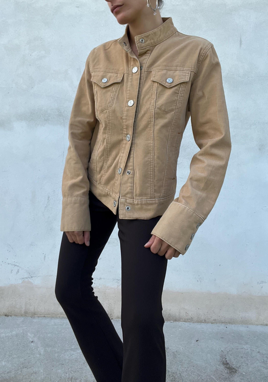 Giacca vintage in velluto a coste