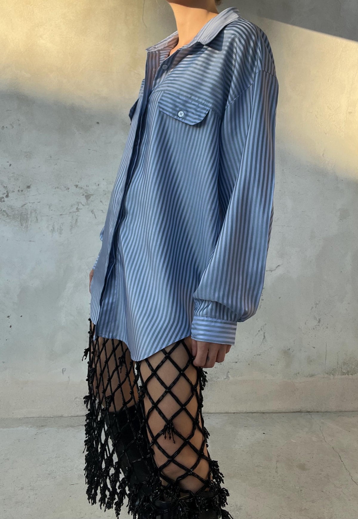 Camicia classica a righe