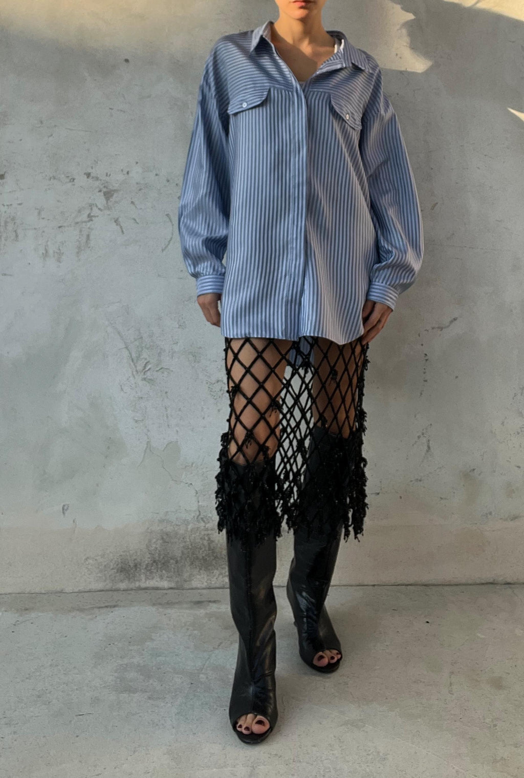 Camicia classica a righe