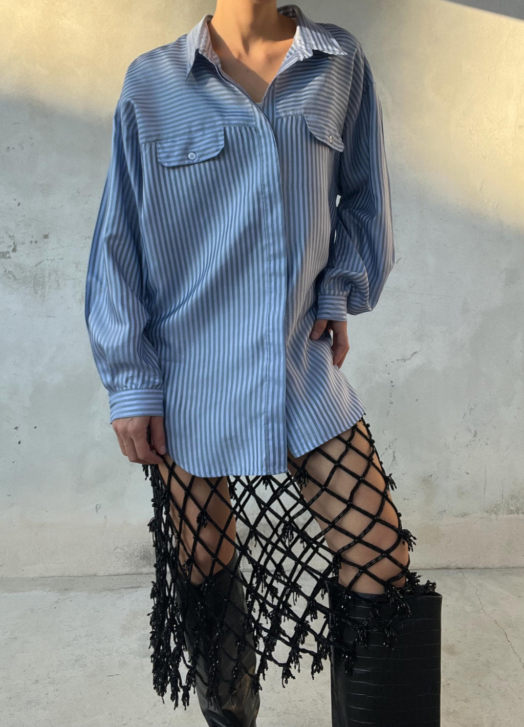 Camicia classica a righe