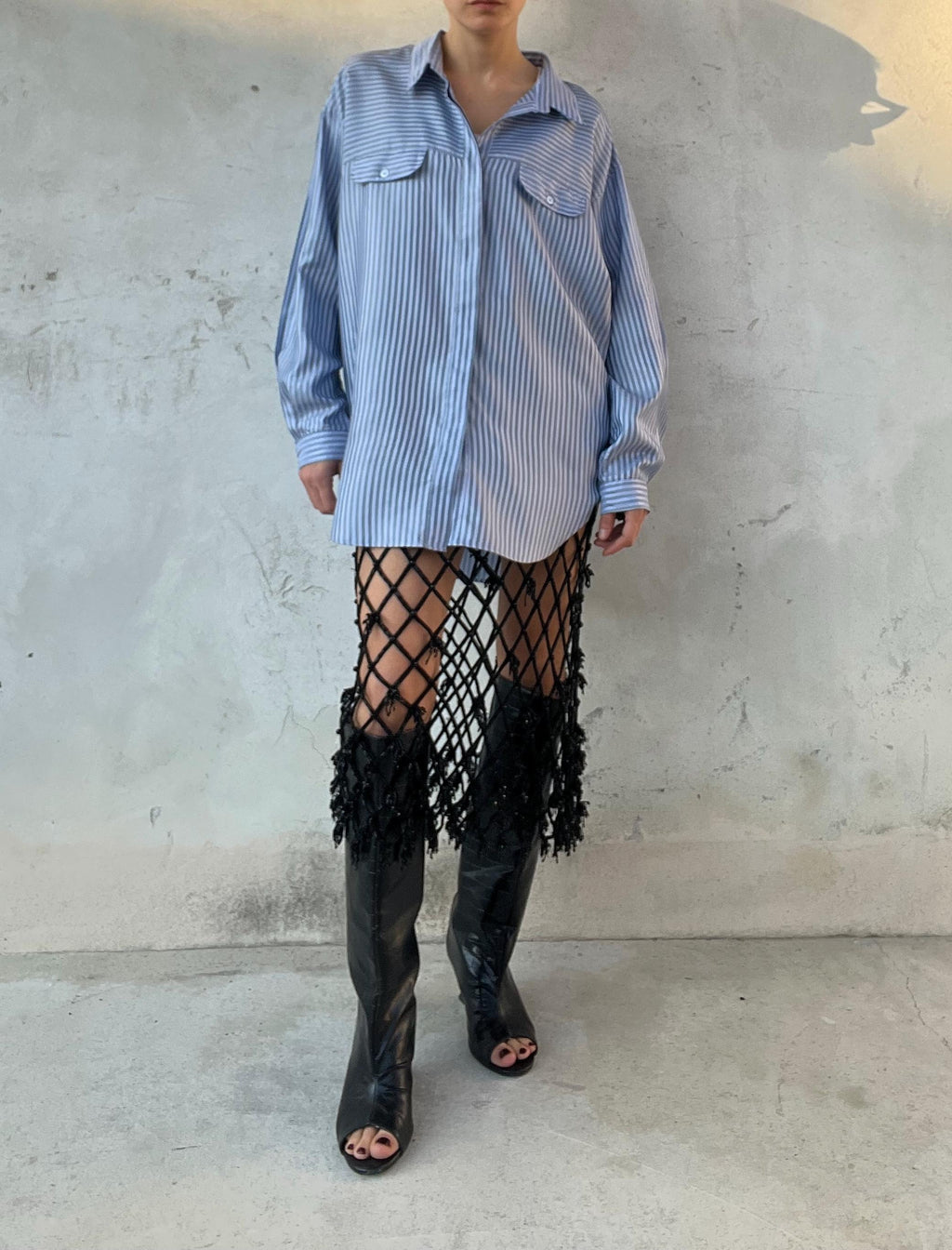 Camicia classica a righe