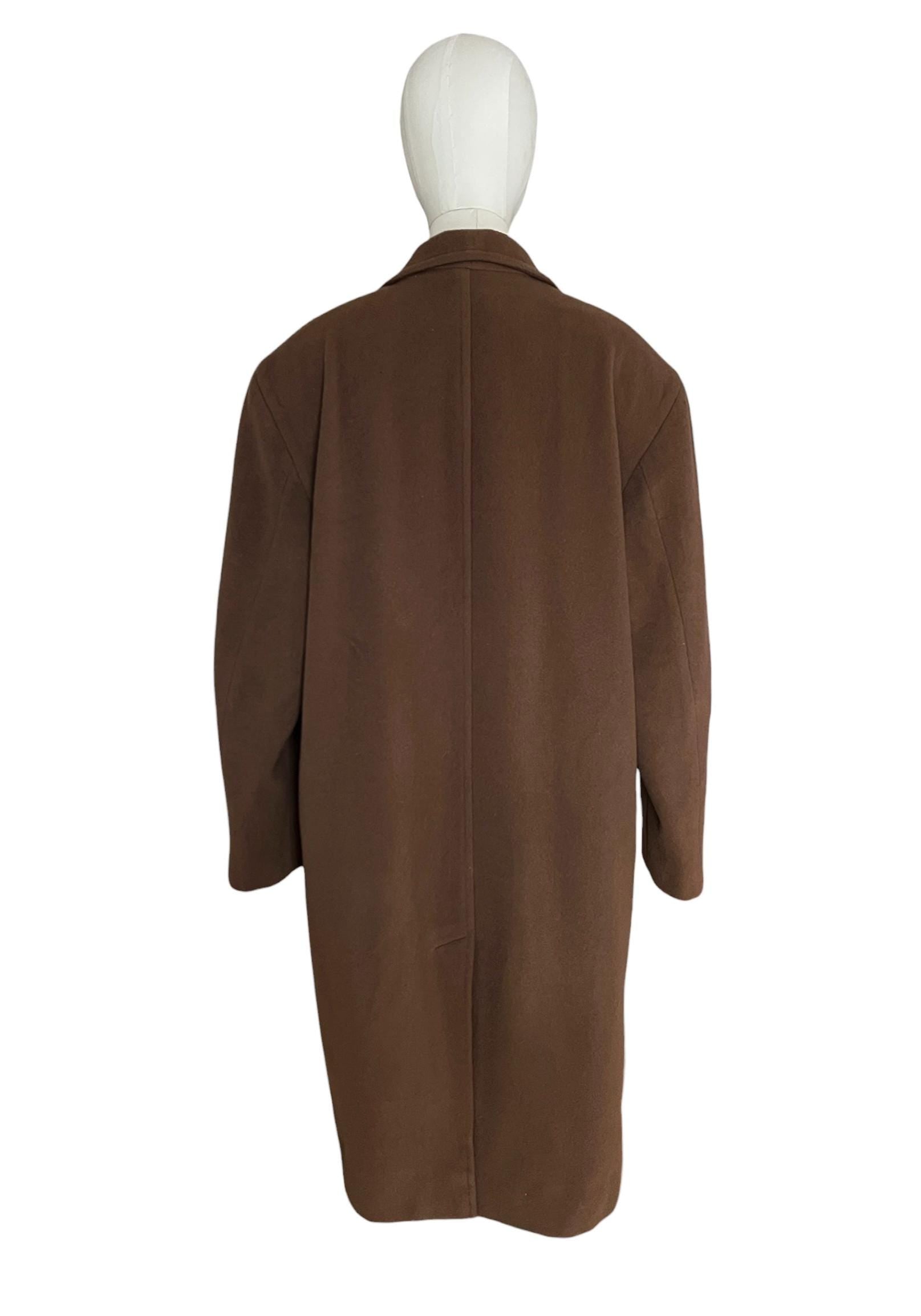 Cappotto uomo di misto lana