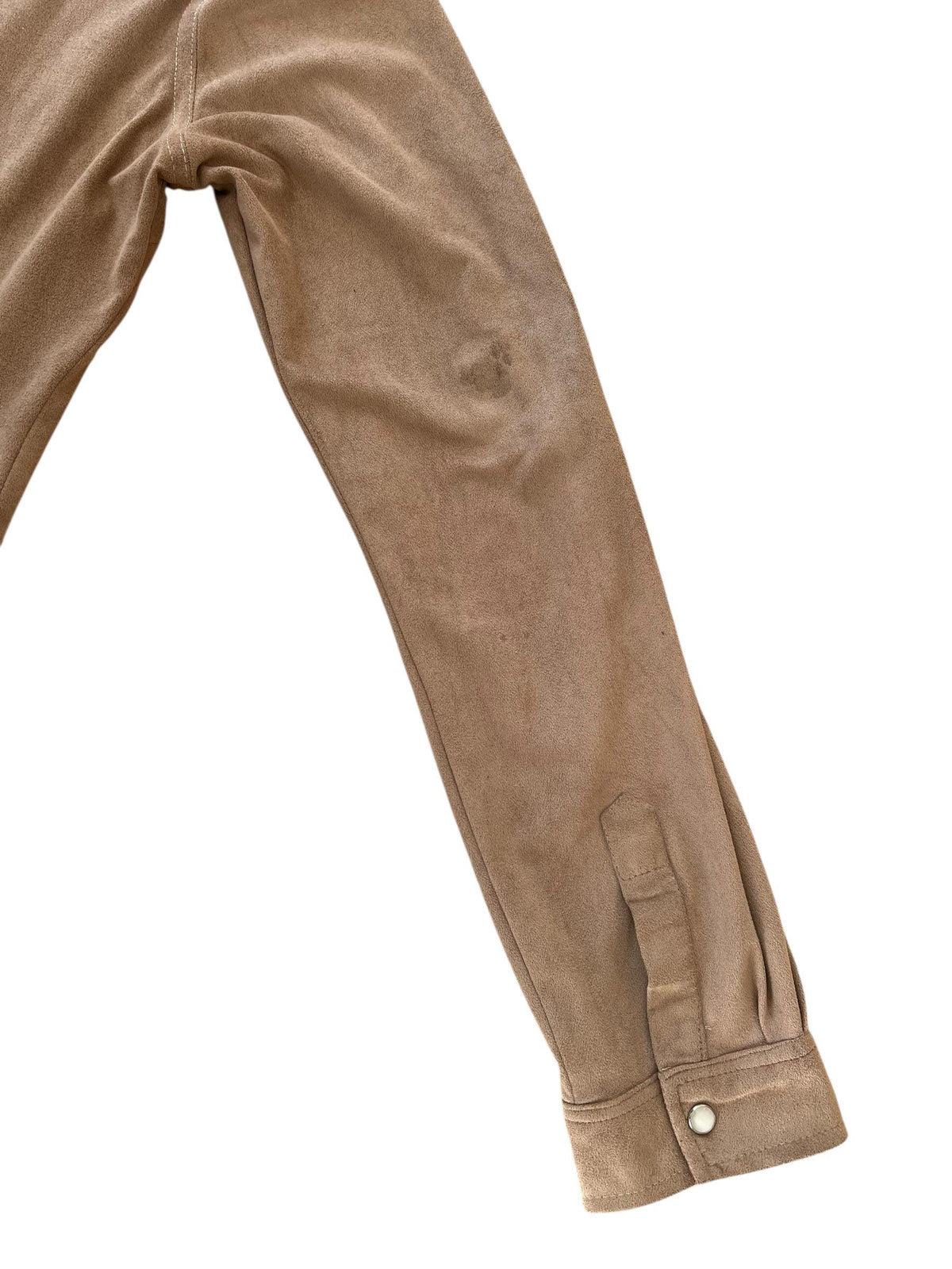 Camicia effetto suede, morbida al tatto