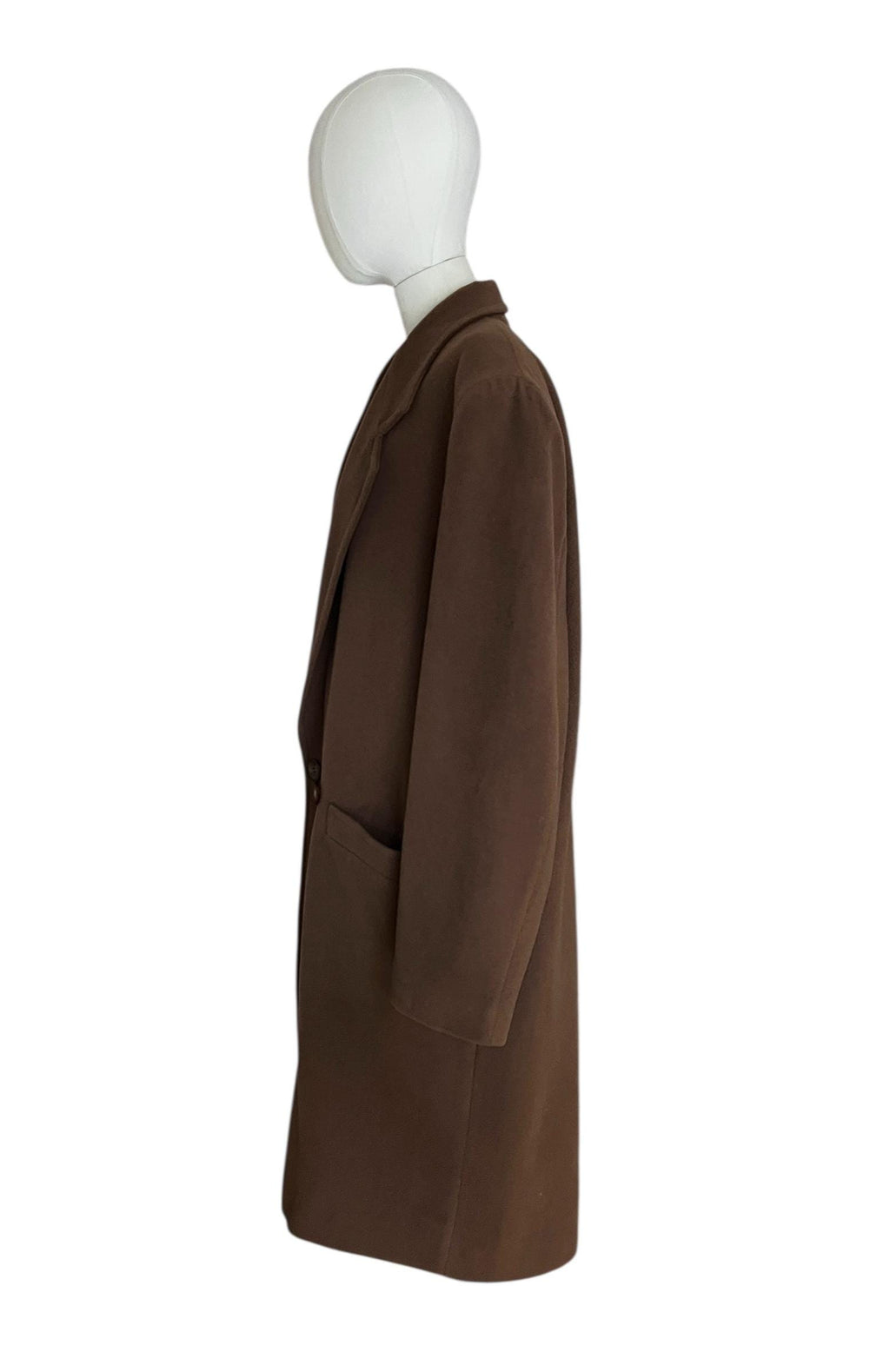 Cappotto uomo di misto lana