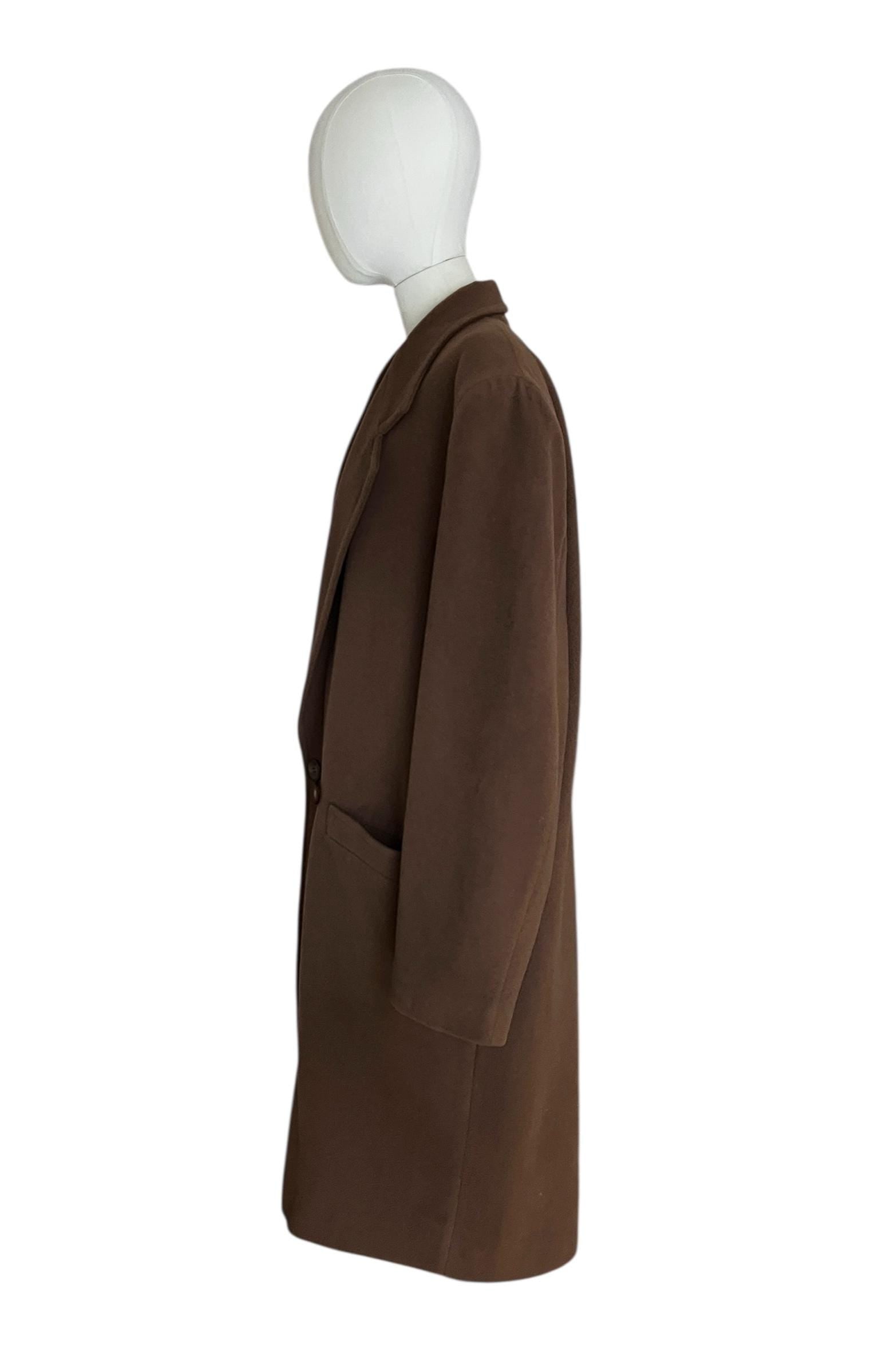 Cappotto uomo di misto lana