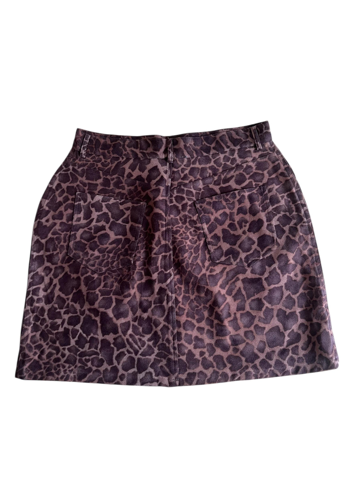 Mini gonna leopardata