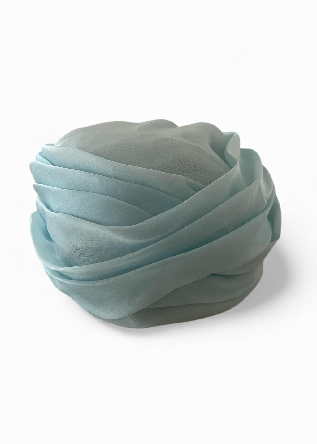 Cappello vintage anni '50 color azzurro