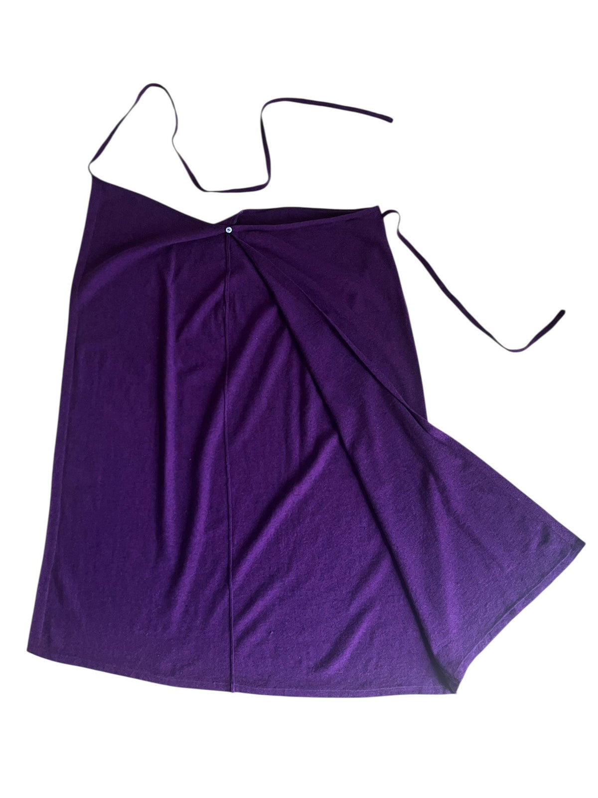 Gonna pareo viola in Cashmere