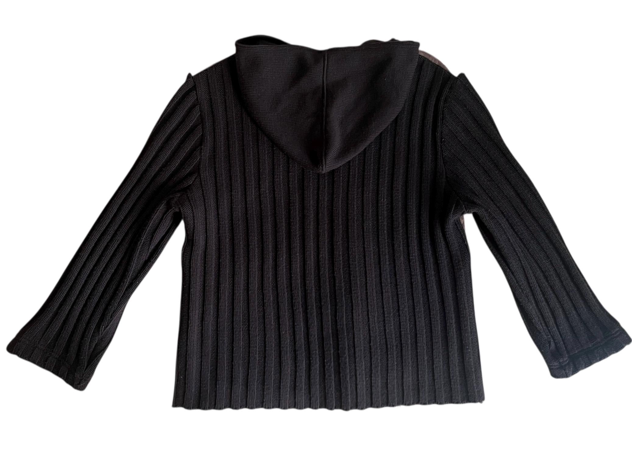 Giacca mix maglia e montone finto