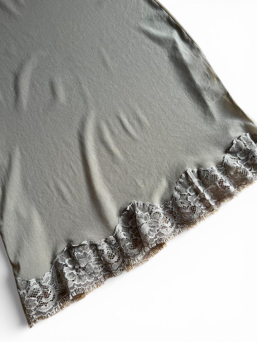 Mini abito trasparente con pizzo