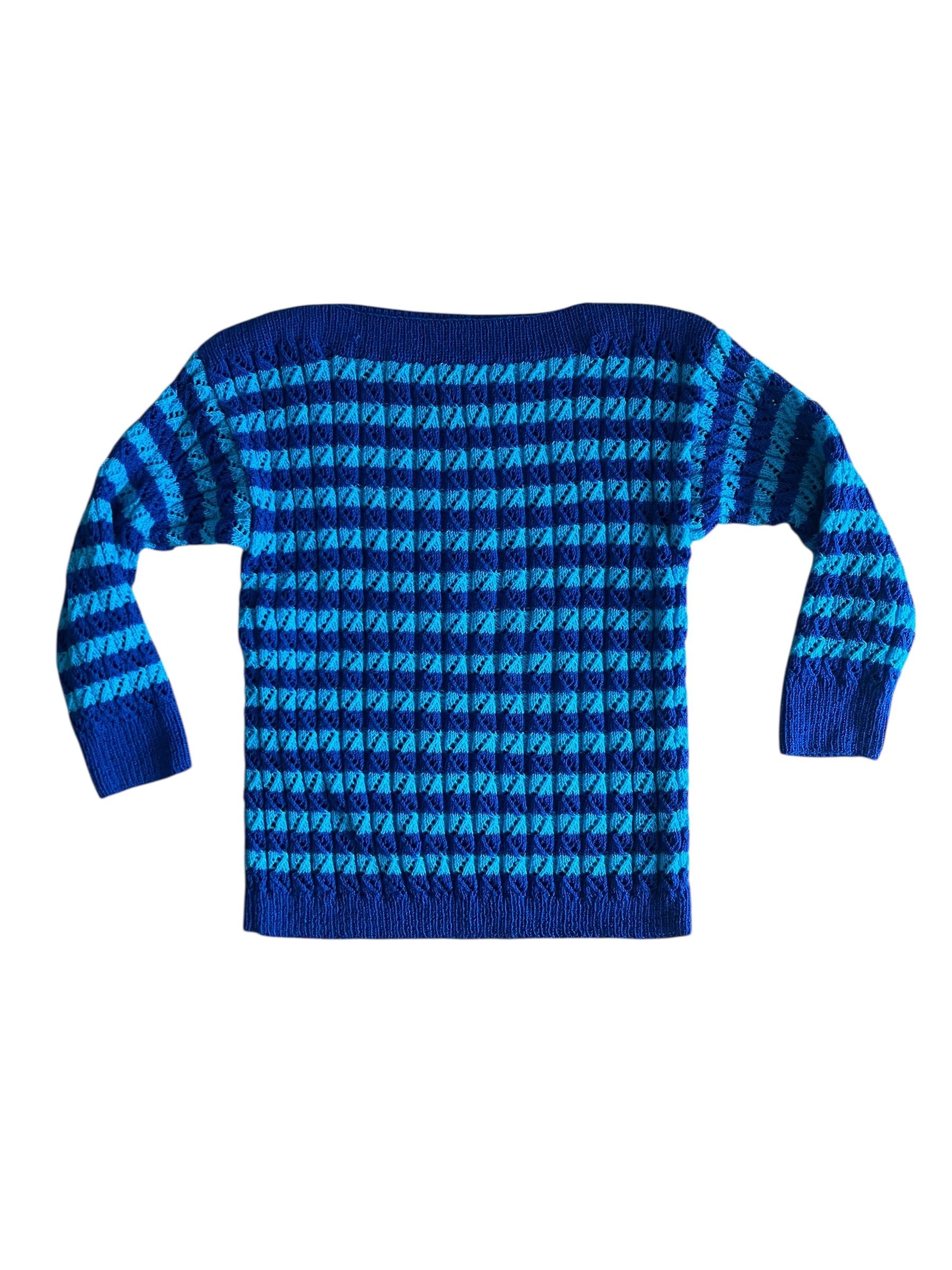 Maglione leggero a righe orizzontali