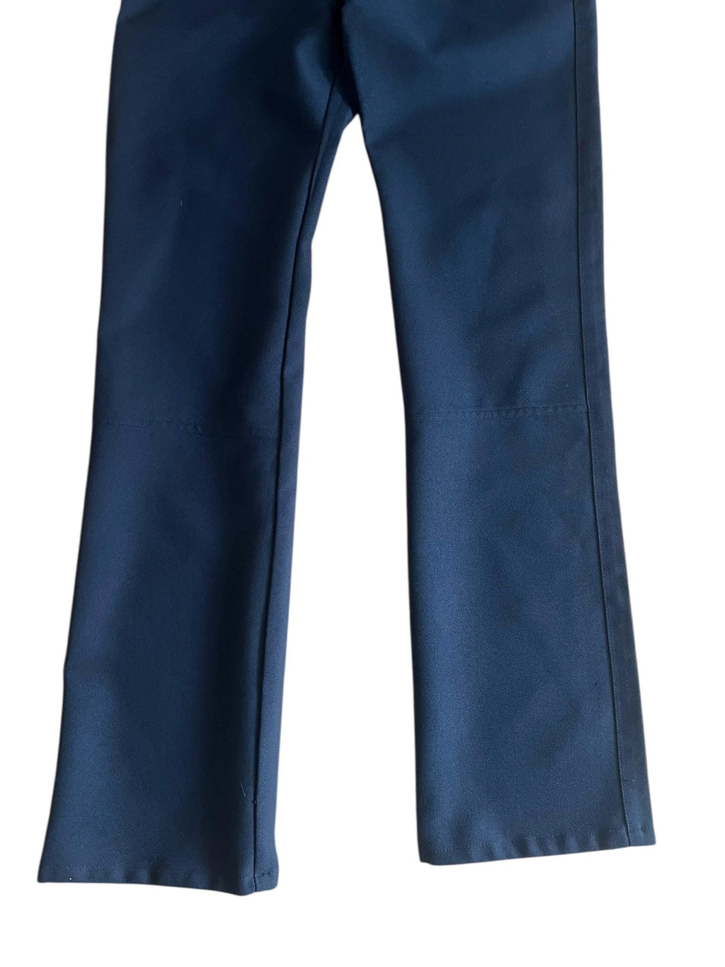 Pantaloni vintage neri gamba dritta