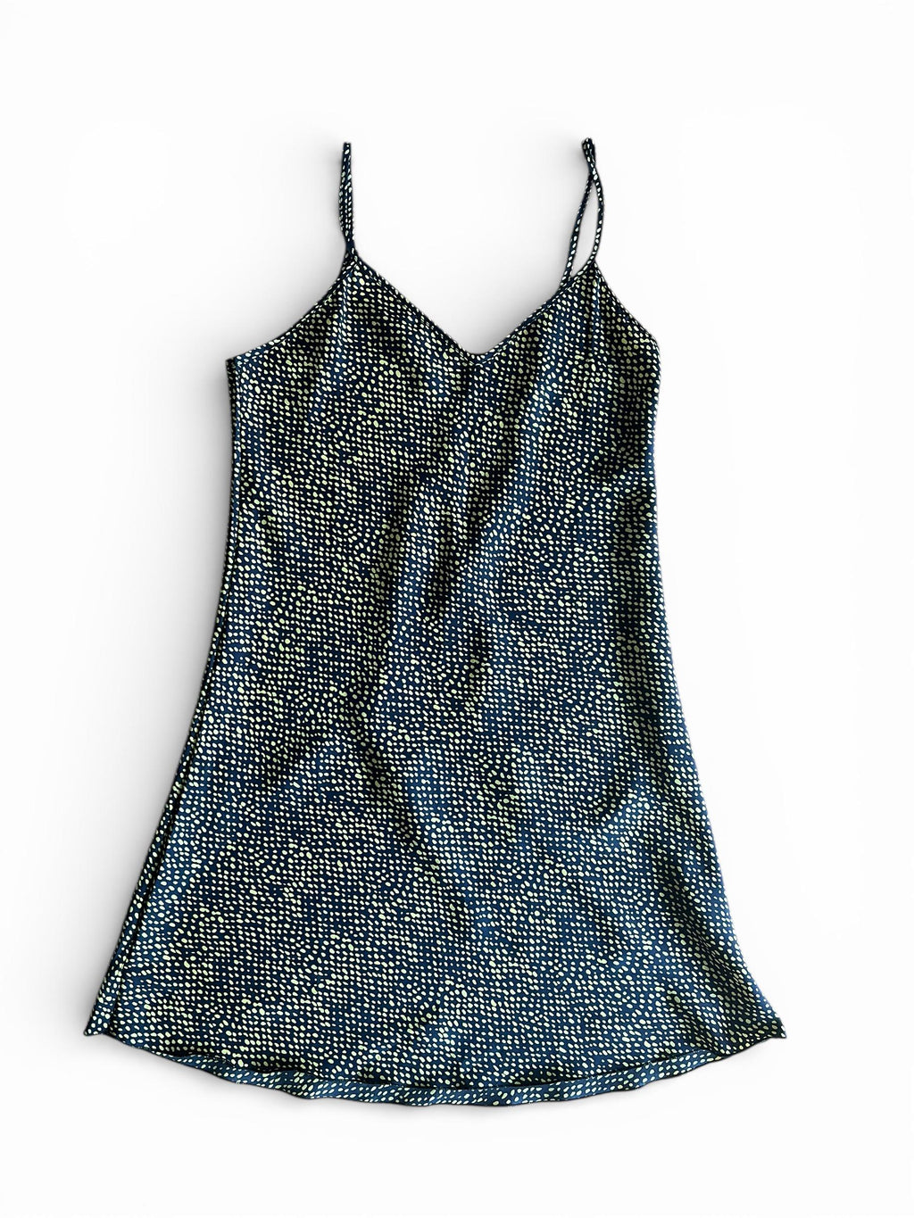 Vestito Mini Vintage con Spalline Sottili