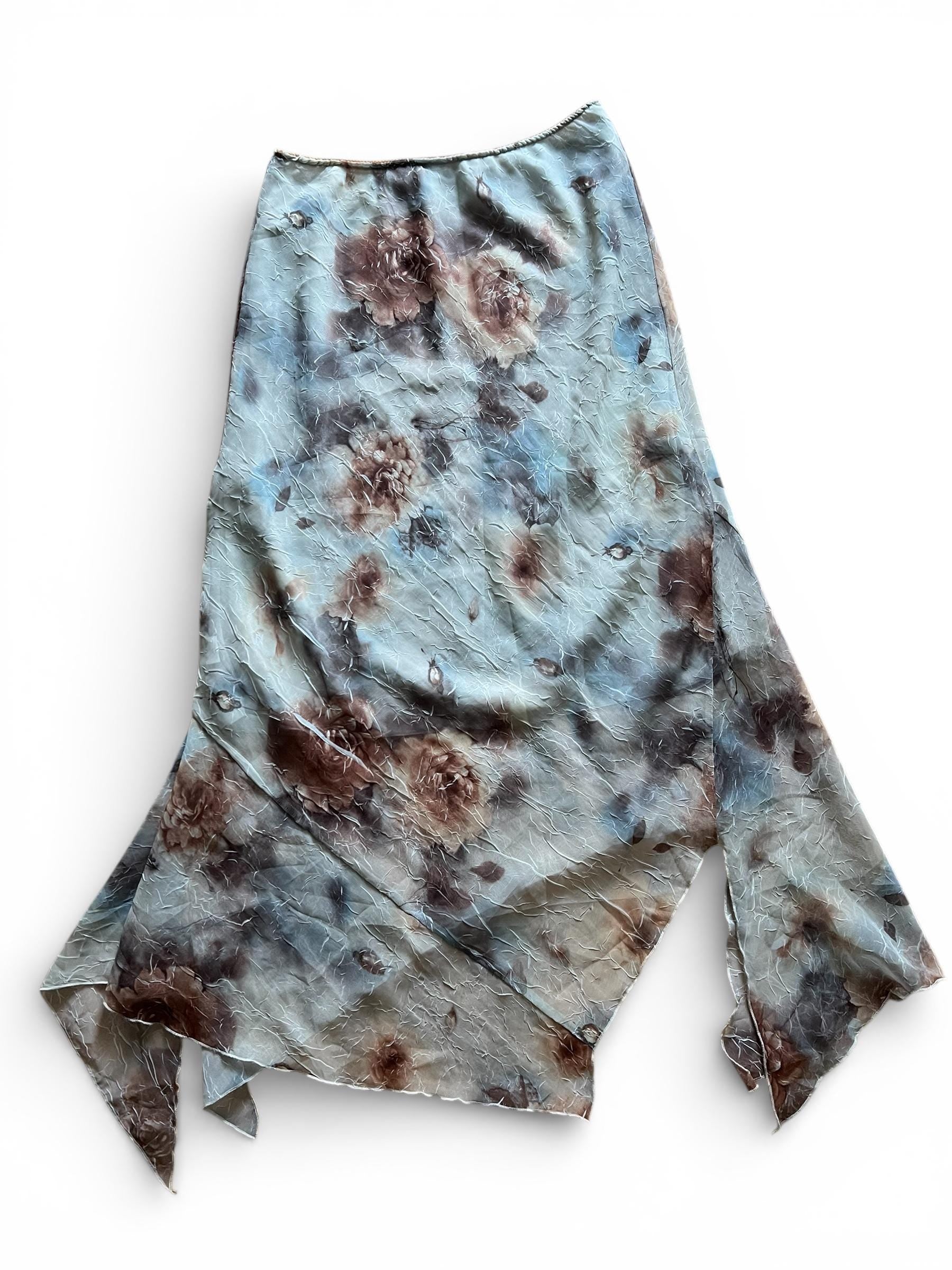 Gonna lunga vintage floreale Y2K