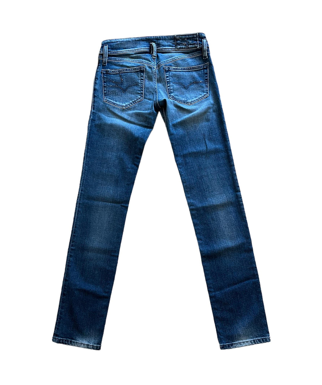 Jeans Diesel Vintage Low Waist Matic Denim Y2K Slim Fit Lavaggio Medio Donna