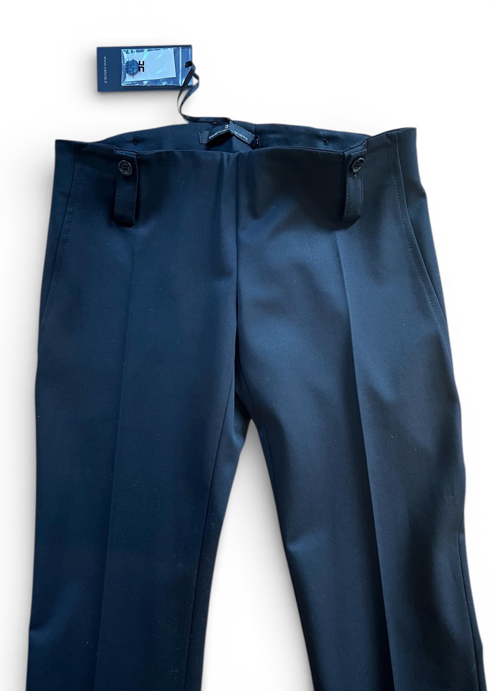 Pantaloni vintage Celyn b. vita bassissima neri