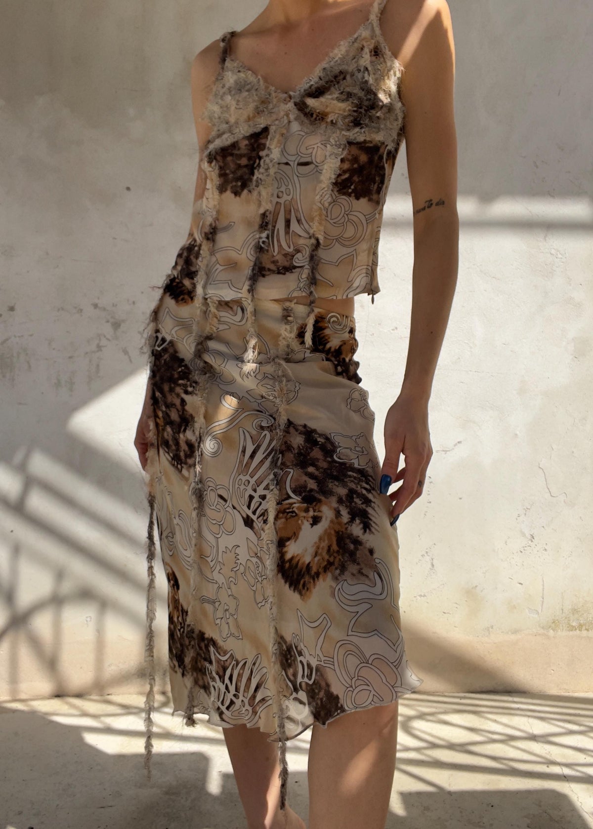 Set Due Pezzi Tiger Veil