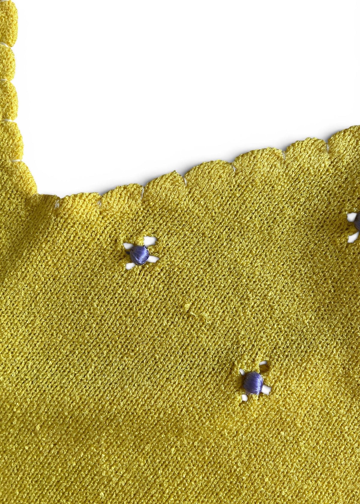 Abito Knit Giallo Limone Vintage