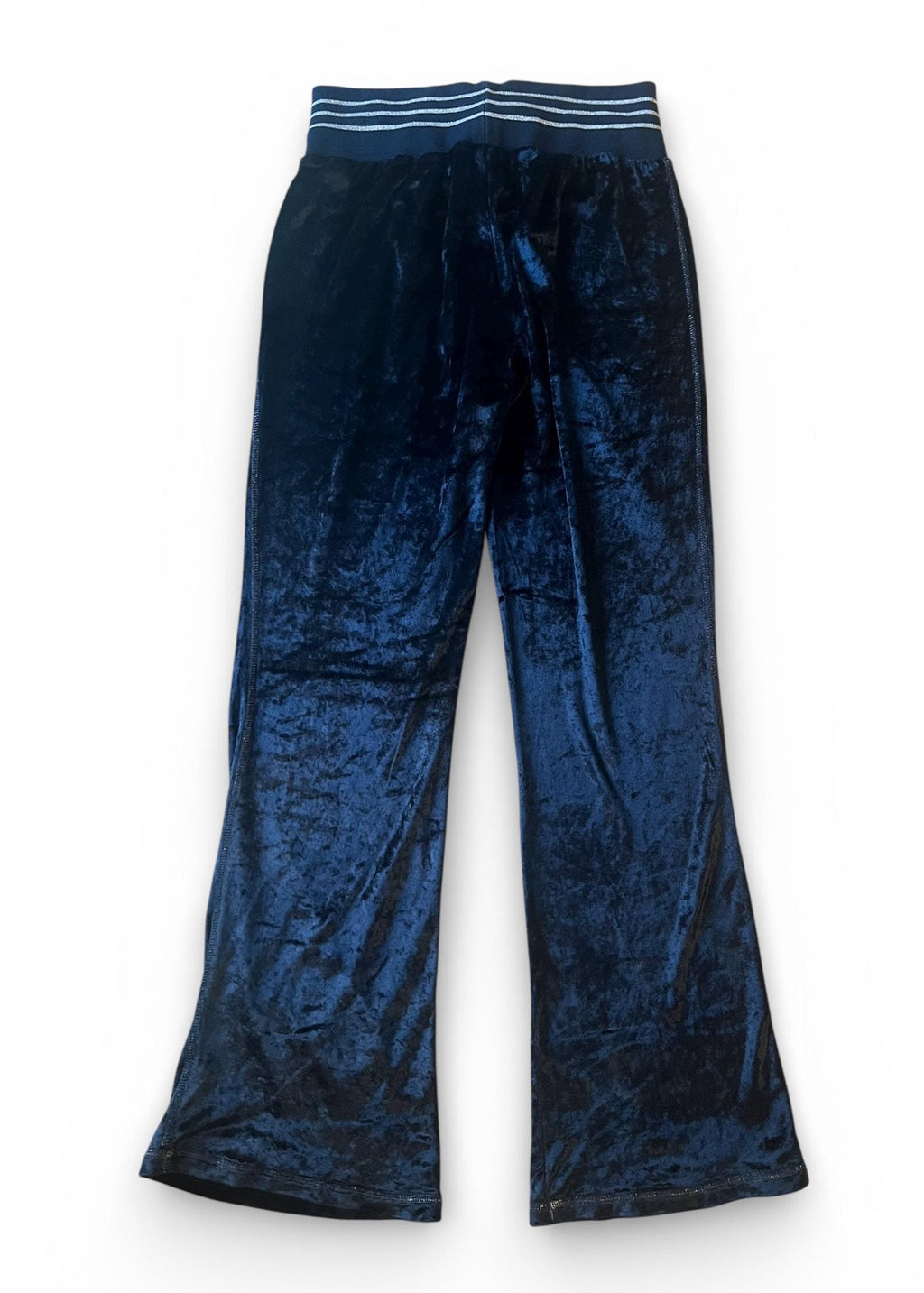 Roberto Cavalli Gym Pantaloni in Velluto Nero Y2K