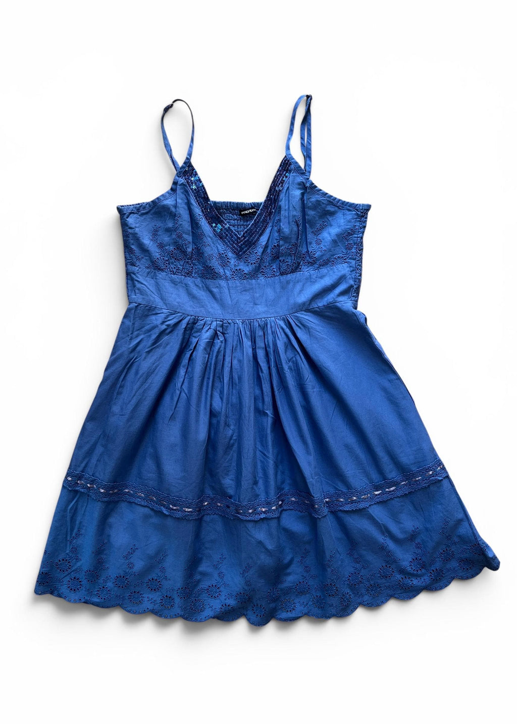 Abito Vintage Azzurro Sangallo