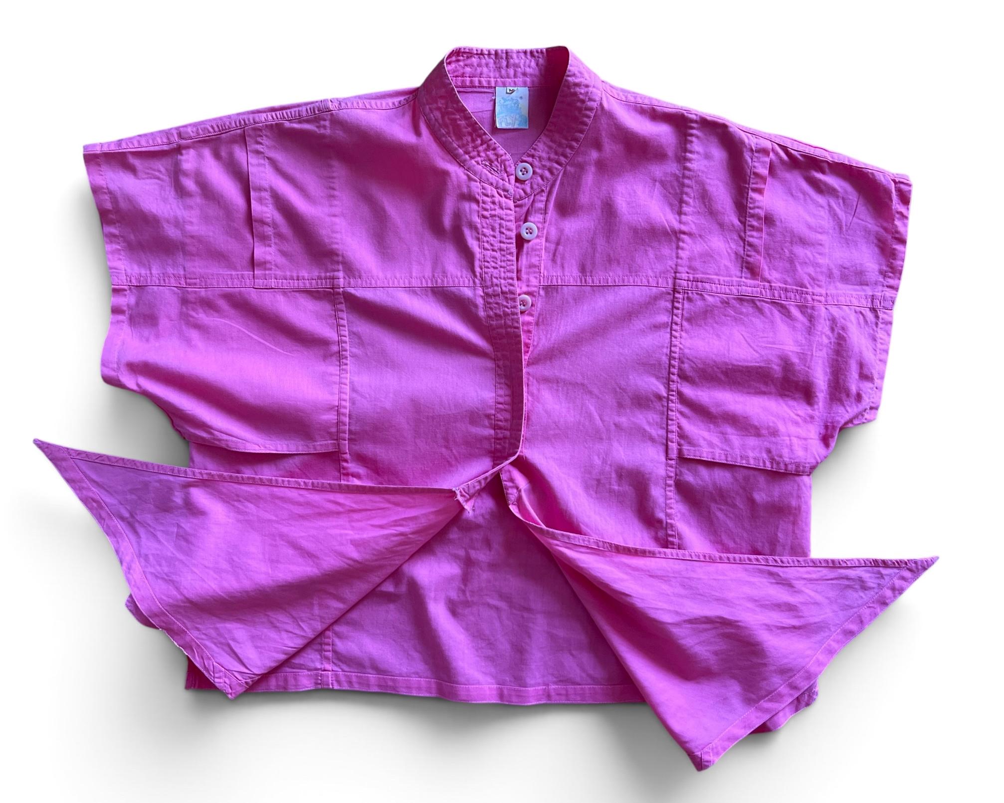 Camicia Vintage Anni 80 Rosa