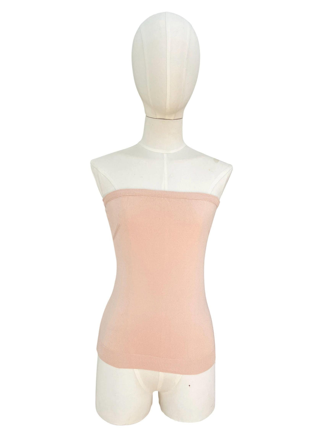 Top Bandeau Elisabetta Franchi Rosa Cipria