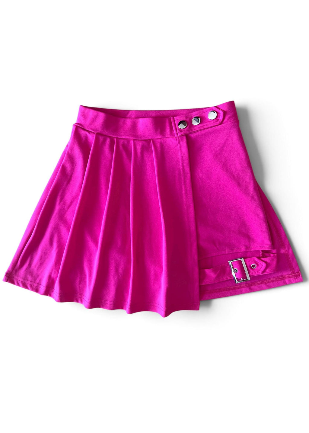 Pantaloni Culotte Fucsia con Harness