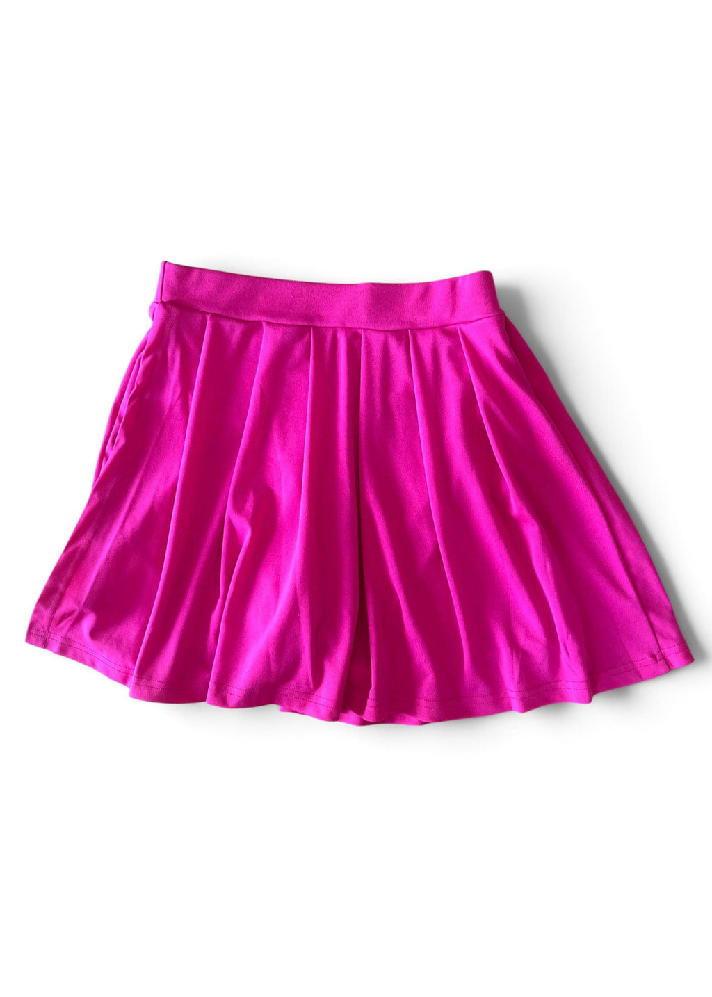 Pantaloni Culotte Fucsia con Harness