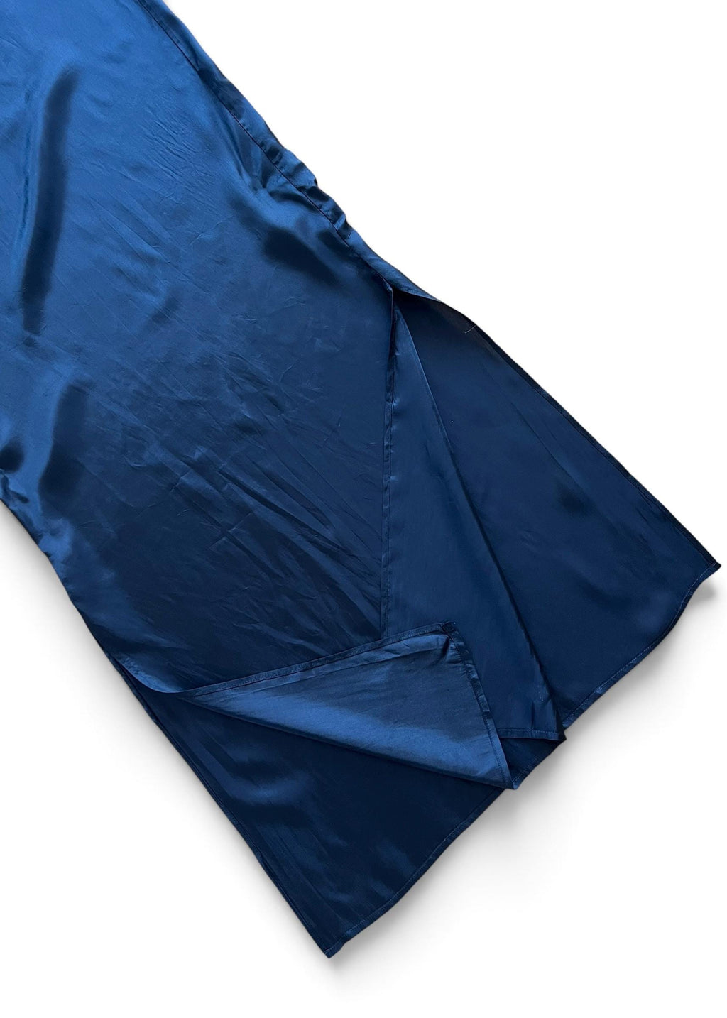 Sottoveste Minimal in Viscosa Nera