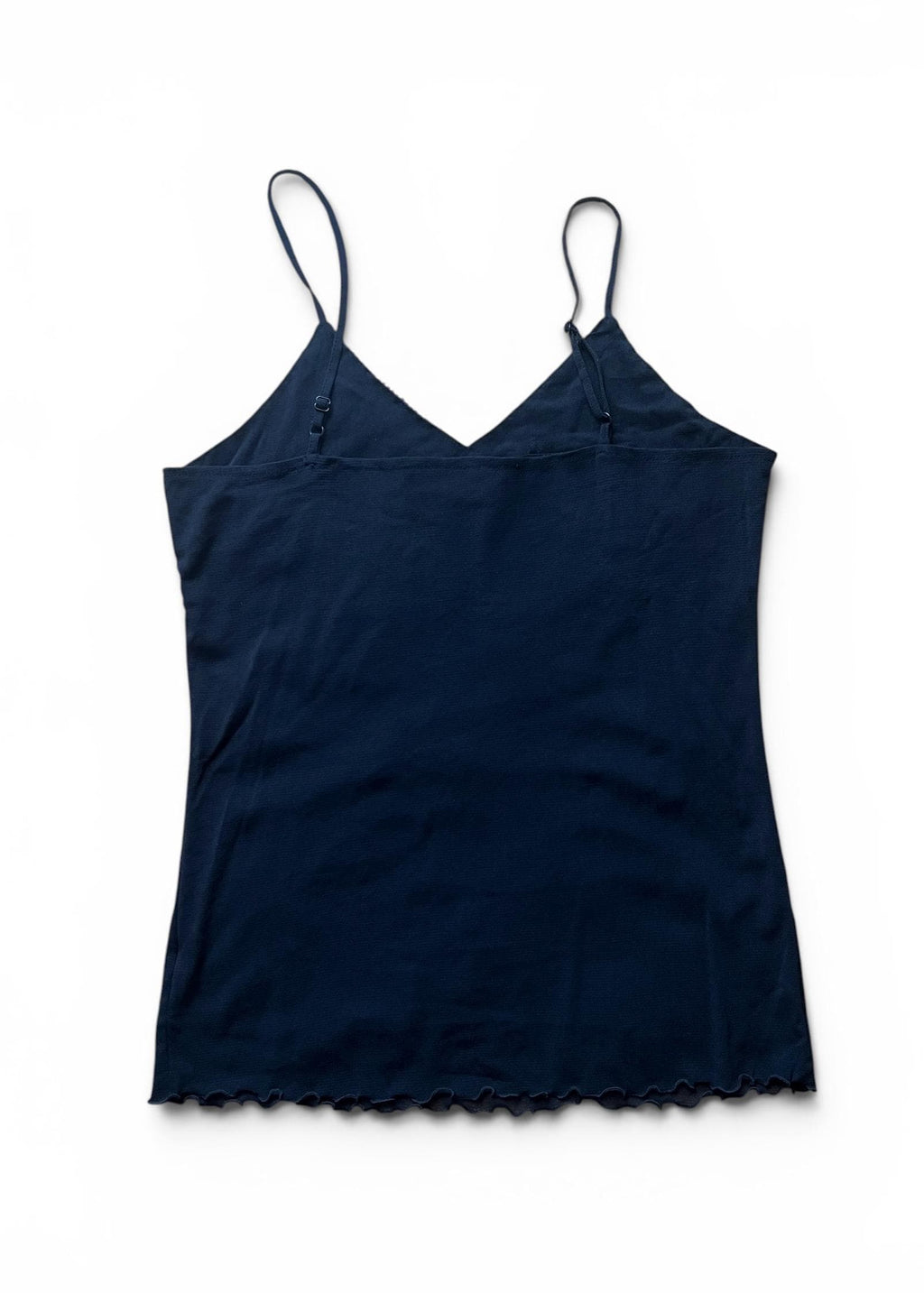 Top Vintage Nero con Perline