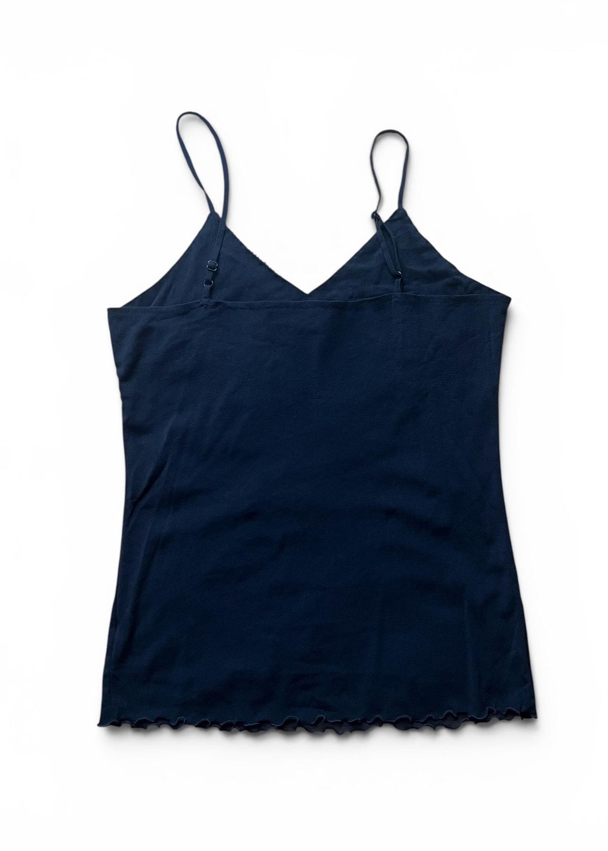 Top Vintage Nero con Perline